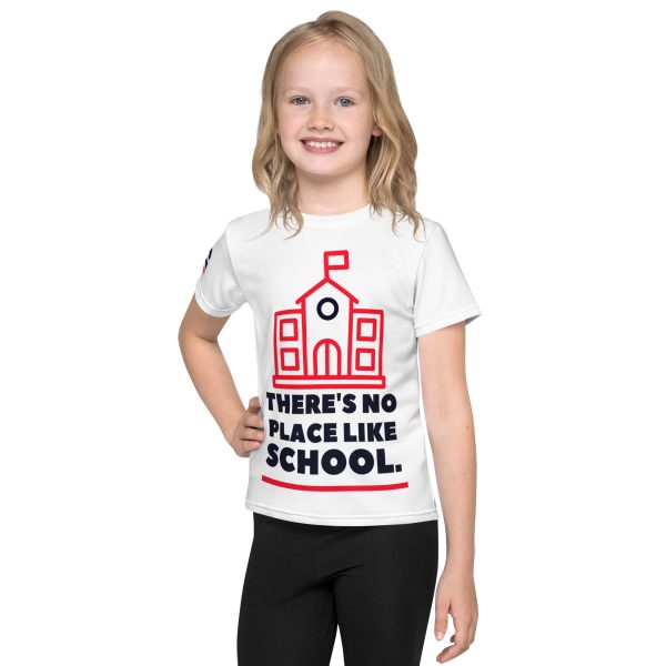 SCHOOL Camiseta cuello redondo niños y niñas