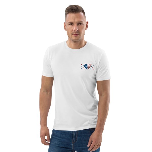 AMERICAN HEART GRESOL Camiseta de algodón orgánico unisex