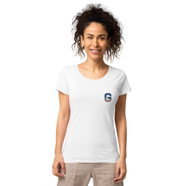 Camiseta orgánica básica para mujer