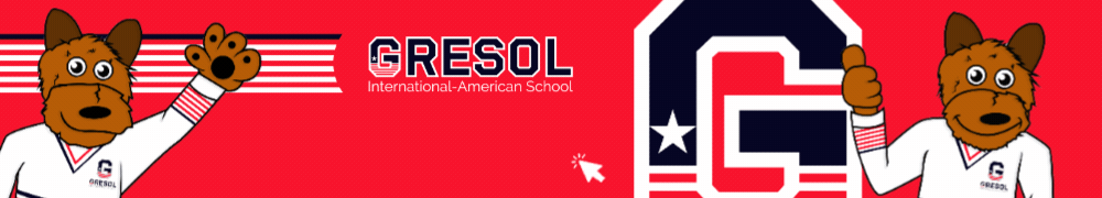 Banner language of the world Gressie red horizontal desktop v1