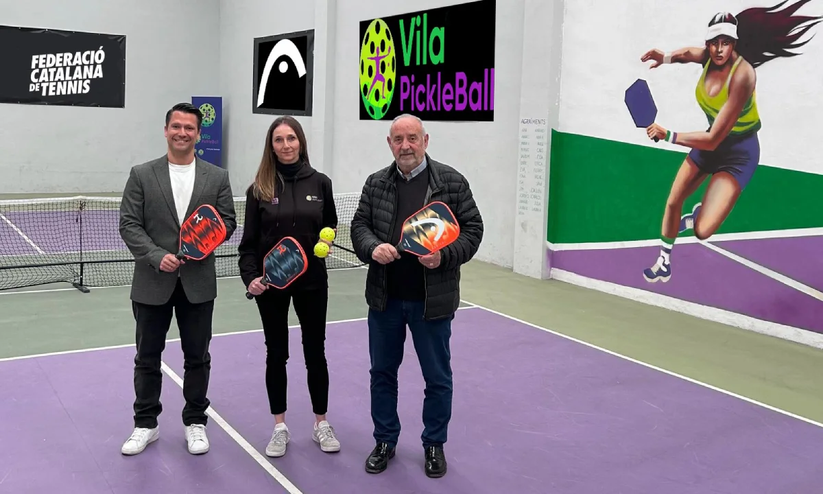 Almudena Lazaro Pickleball Terrassa Sabadell Gresol American School