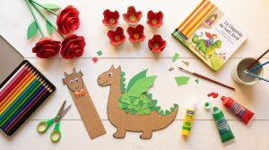 Las-mejores-manualidades-de-Sant-Jordi-para-ninos